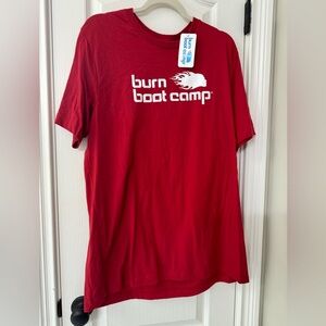 Burn Boot Camp Red Unisex Short Sleeve Tee